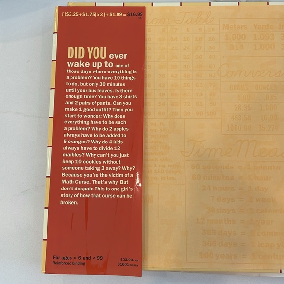 The Math Curse Book - Picture 2 of 3